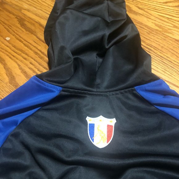 Dibuho Philippines Sportswear Warm Up Sweater Jacket Full Zip Boys Size 7 Small - Picture 3 of 3